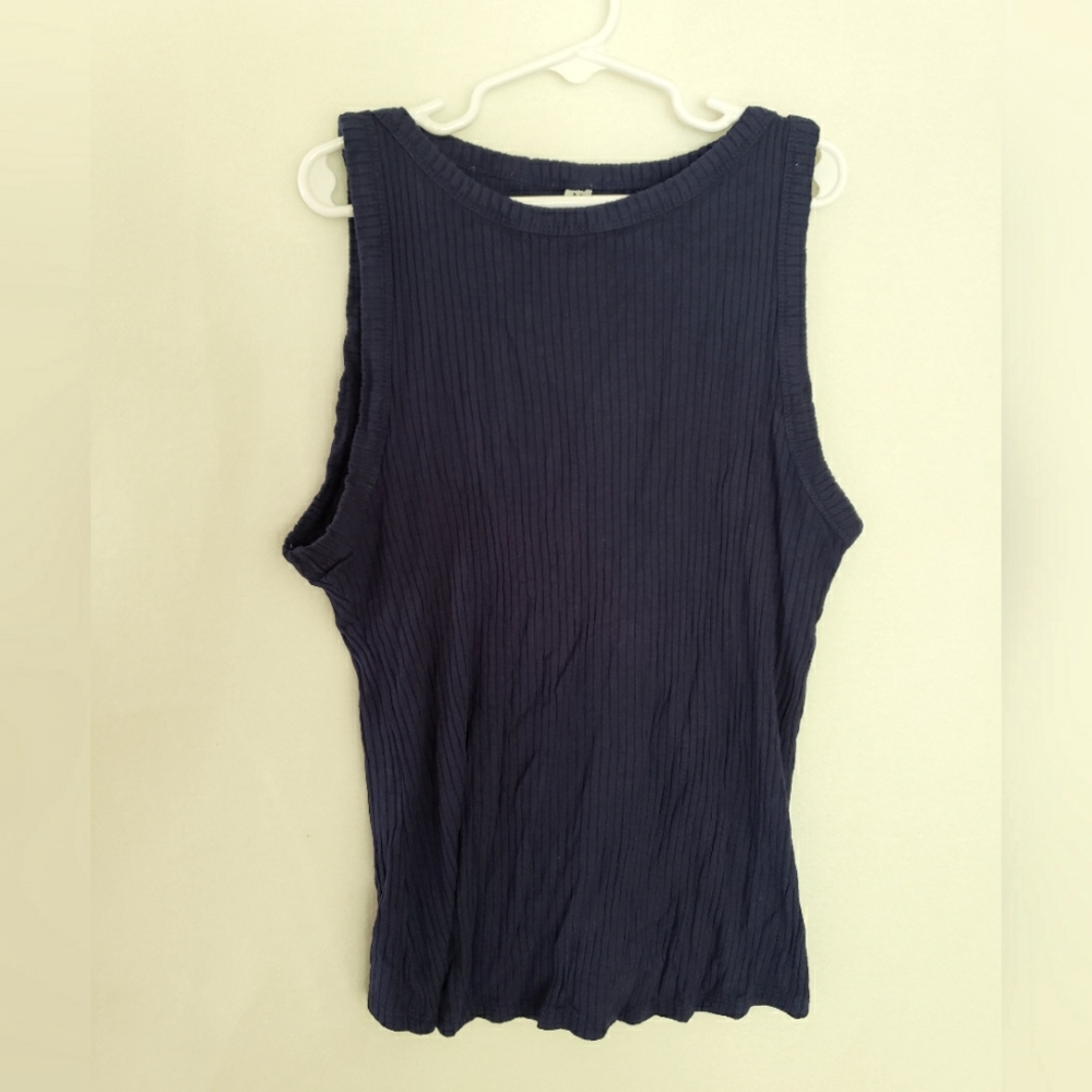 ZENANA Ribbed Lightweight Tank Top, Soft And Stretchy